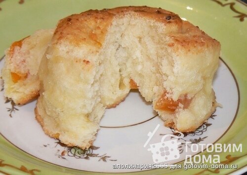 Сдобный творожный пирог с лимонно-медовой карамелью фото к рецепту 4