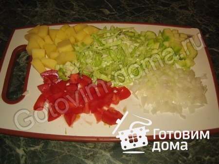 Овощной суп-пюре с манной крупой фото к рецепту 2