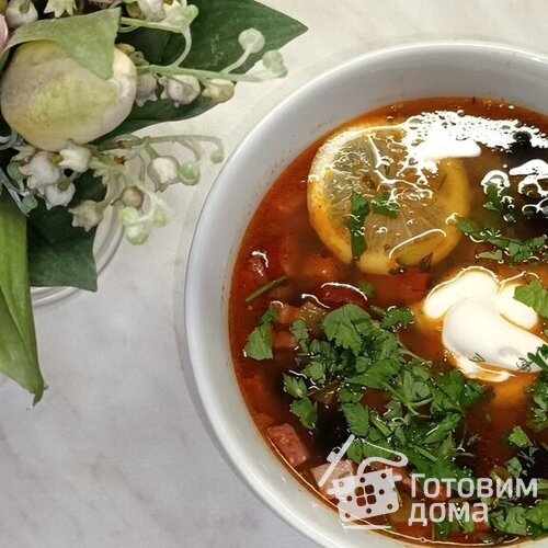 Солянка сборная мясная