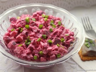 Селедка под шубой по-эстонски (или Rosolje)