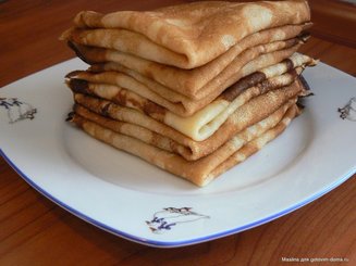 Блины на сыворотке