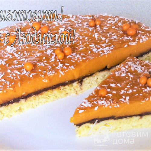 Торт с Облепиховым кремом! Яркое удовольствие!