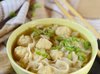 Лапша в бульоне с рыбными фрикадельками