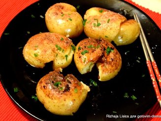 "Жареный" картофель с перцем по-китайски