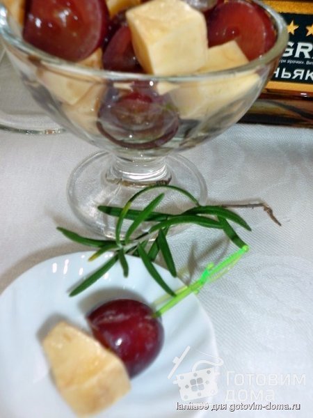 Сыр с виноградом, маринованный фото к рецепту 4