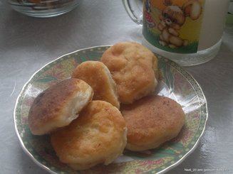 Пышное творожное печенье