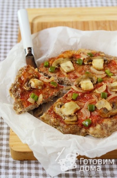 Meatza – Мексиканская мясная “пицца” фото к рецепту 2