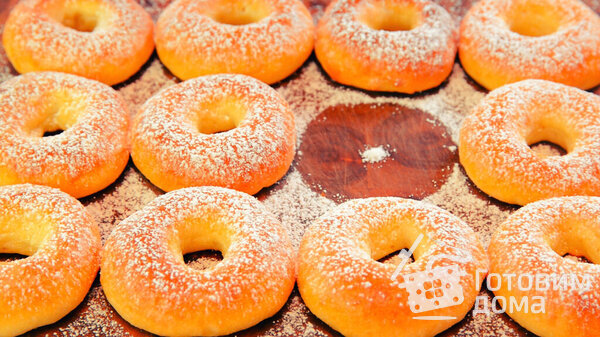 Пышные Творожные Пончики в Духовке фото к рецепту 9