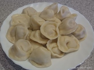 Пельмени сибирские с мясом или с рыбой