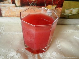 Клюквенный кисель