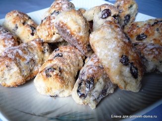 Рождественское  немецкое печенье "Mini-Stollen"