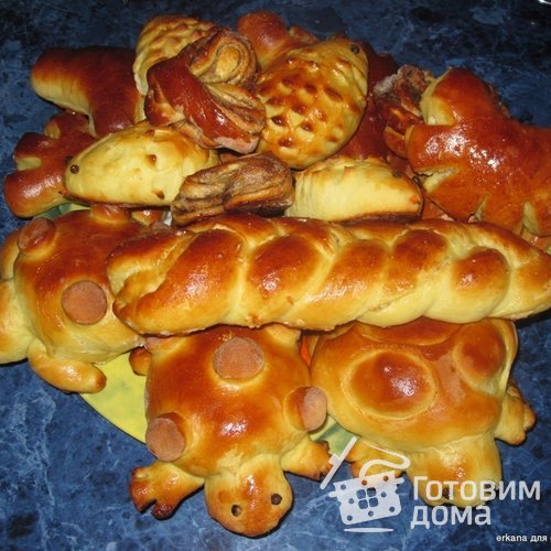 Булочки с кокосом