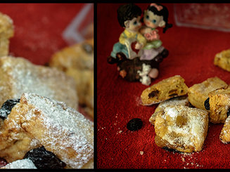 Рождественское  немецкое печенье "Mini-Stollen"