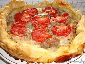 Курица, запечённая в съедобной тарелке