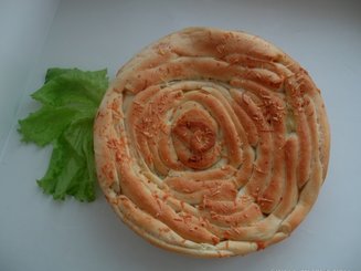 Хлеб "Роза" с сыром и укропом