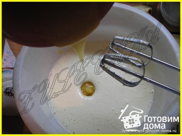 Легкий  медовик (жидкое тесто) фото к рецепту 2