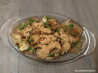 Funghi Piccanti al forno- Грибы пикантные в духовке
