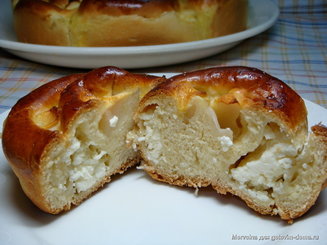 Яблочно-маковый пирог