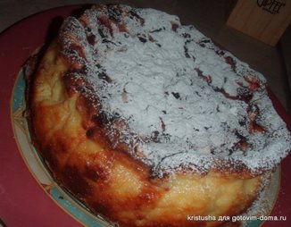 Творожно-сливочный пирог "Ванильная подснежность"