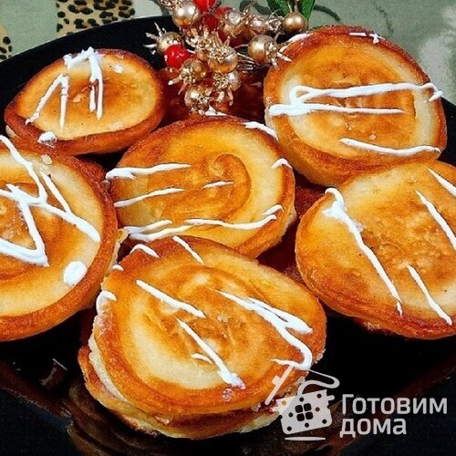 Оладьи с начинкой