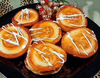 Оладьи с начинкой