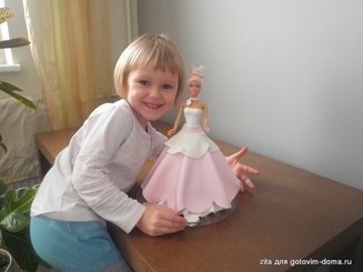 Торт "Кукла"