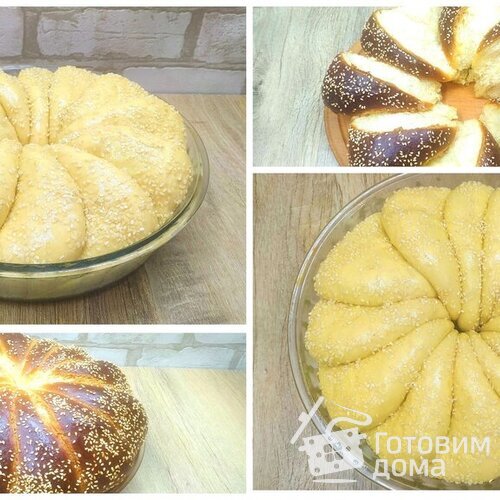 Сдобный разборной пирог