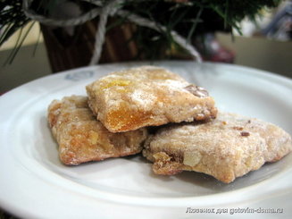 Рождественское  немецкое печенье "Mini-Stollen"