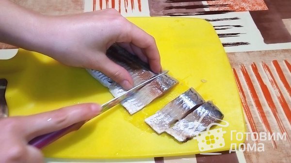 Закуска из селедки в соусе фото к рецепту 1