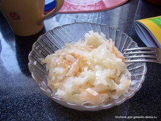 Быстрая маринованная капуста