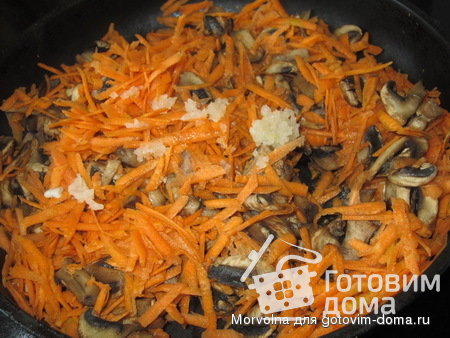Картошка с грибами в духовке фото к рецепту 1