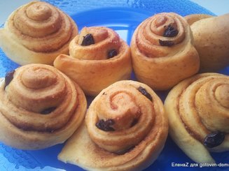 Булочки-улитки с корицей (Zimtrollen)