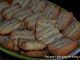 Печенье "Mаковые зебры"