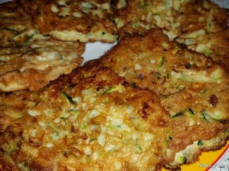 Драники из цуккини с сыром