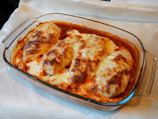 Фасолевая запеканка с куриной грудкой