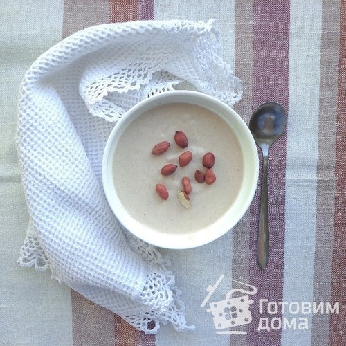 Творожный мусс и лепешки из гороховой муки с маком