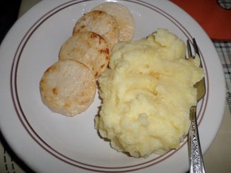 Куриная колбаса в кружке