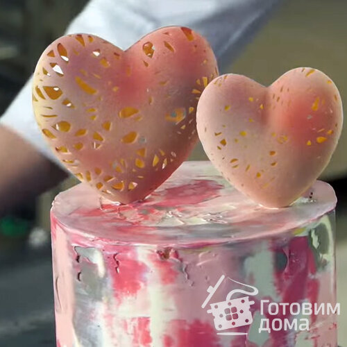 Шоколадно-кофейный медовик с соленой карамелью