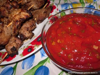 Соус к шашлыку, стейкам и жареному мясу