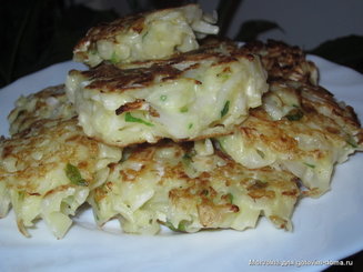 Капустные оладушки