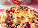 Творожные улитки начинённые пудингом и вишней от МамусьВикусь Творожные улитки начинённые пудингом и вишней от МамусьВикусь