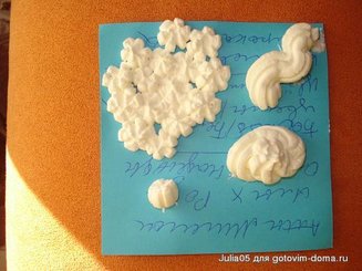 Крем из сливок (подходит для украшения тортов)