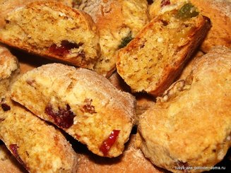 Рождественское  немецкое печенье "Mini-Stollen"