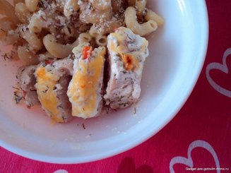 Куриная грудка в сметанном соусе