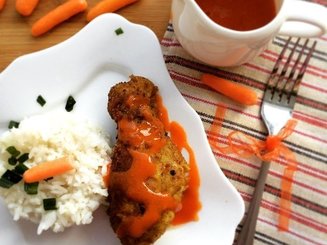 Рис с чесноком и сливочным маслом