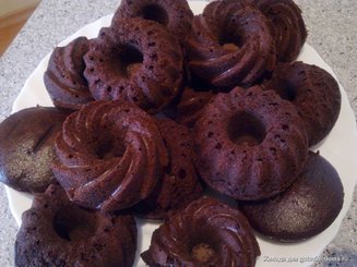 Шоколадные маффины с гречневой мукой