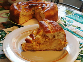 Яблочный пирог (постный)