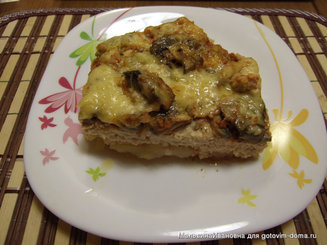 Запеканка из мясного фарша "Любительская"