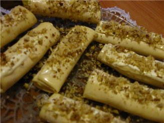 Сырные трубочки