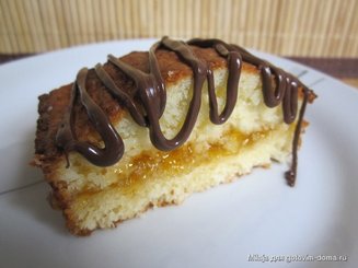 Кокосовые пирожные с шоколадом